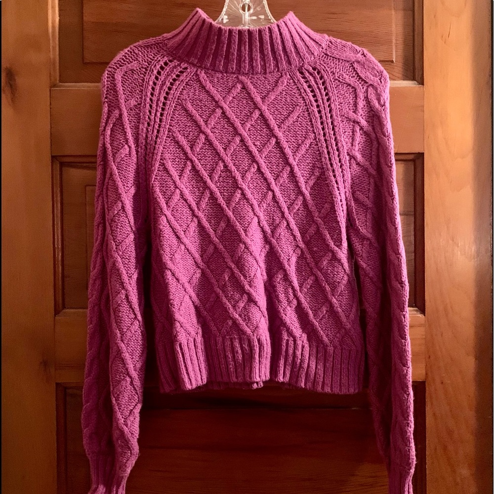 American Eagle Mock Neck Sweater